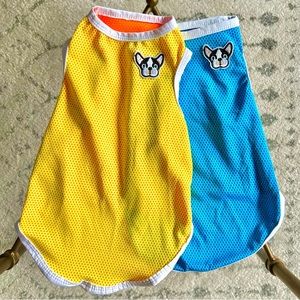 NWOT SET of TWO Doggie Athletic Shirts